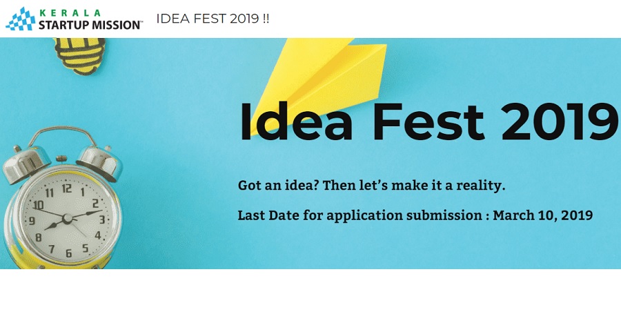 Kerala Startup Mission to Promote Innovations from Colleges through IDEA FEST