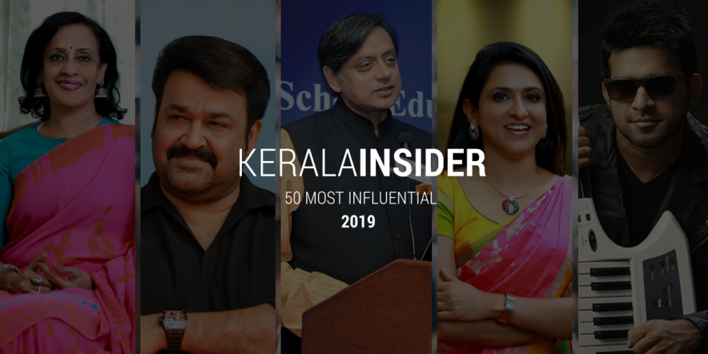 Influential people of kerala 2019